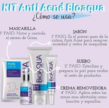 Miniatura 3 de COMBO ANTI ACNE BIOAQUA + CAJA DE SEG